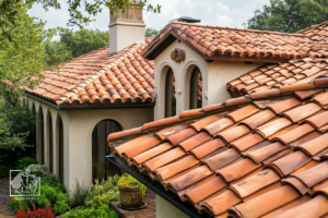 matching tile roof to home exterior, Houston