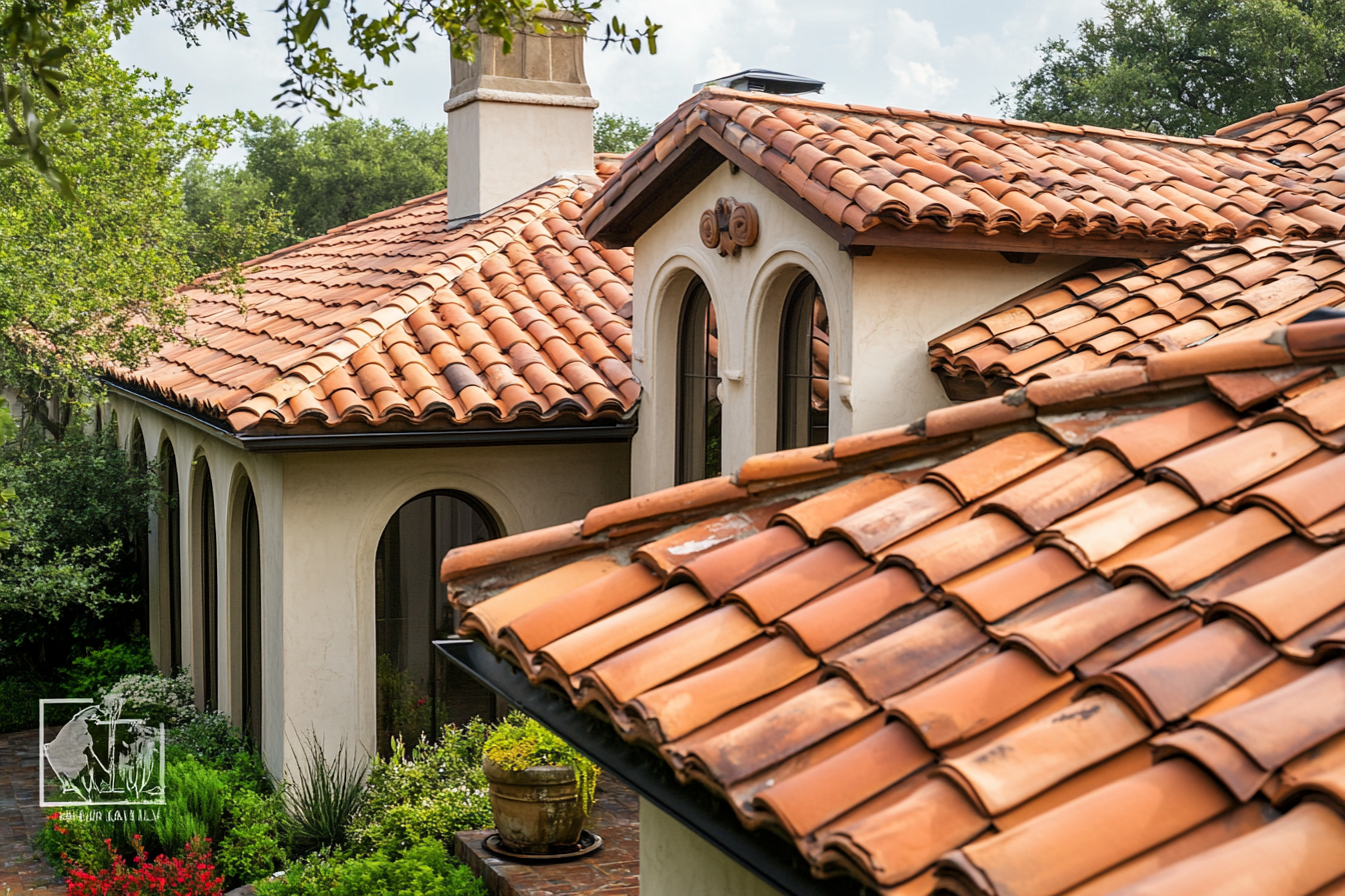 matching tile roof to home exterior, Houston