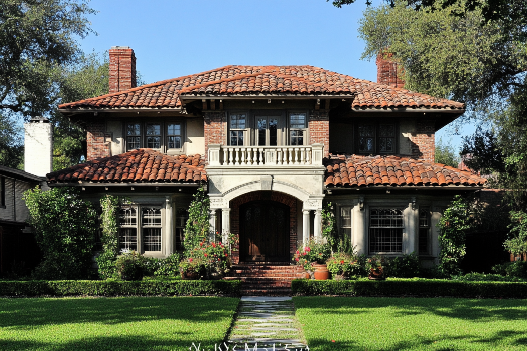 how to match home aesthetic with a tile roof, Houston